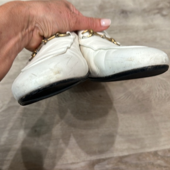 Gucci white Princeton slide. 40.5 - Picture 6 of 6